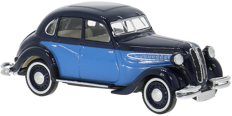 PREORDER Brekina HO 24562 1936-1941 BMW 326 Sedan, Blue