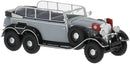 PREORDER Brekina HO 21080 Mercedes-Benz G4 Convertible, Gray