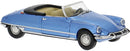 PREORDER Brekina HO 14235 1960s Citroen DS Chapron Convertible with Top Down, Blue