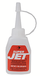 CGM Enterprises 768 Super Jet Adhesive, 1oz 29.6mL Bottle
