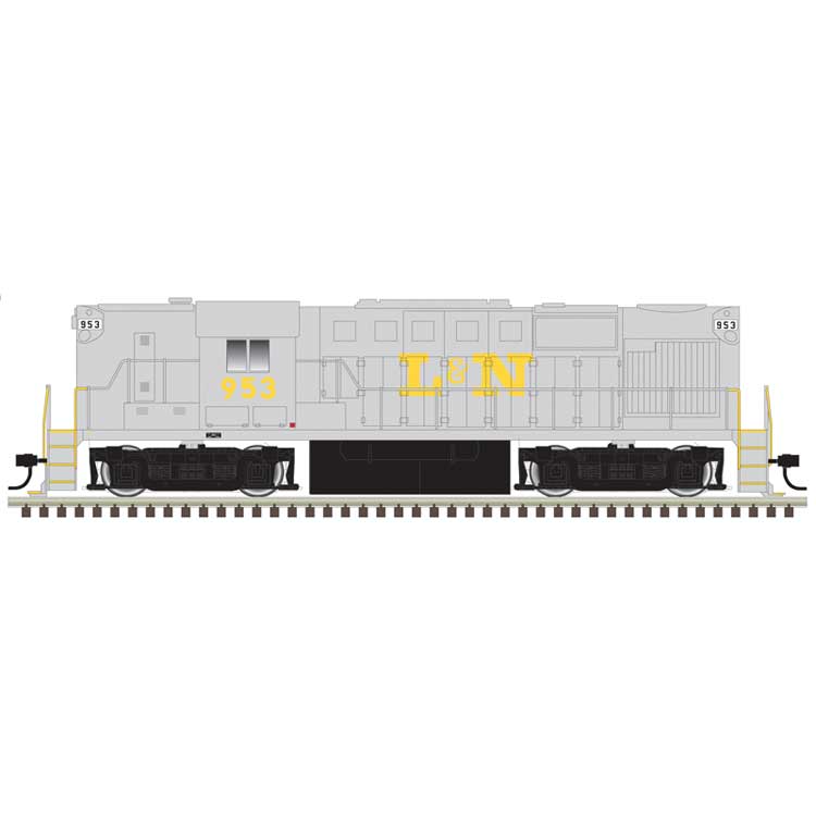 PREORDER Atlas 40005879 N Alco RS11 - Standard DC - Classic Silver -- Louisville & Nashville