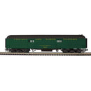 PREORDER Atlas 2001378 O 60' Heavyweight Baggage - 2-Rail - Ready to Run - Trainman(R) -- Chicago & North Western (Pullman Green, black)