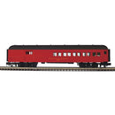 PREORDER Atlas 2001234 O 60' Heavyweight Combine - 3-Rail - Ready to Run - Trainman(R) -- Boston & Maine (maroon, black)