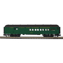 PREORDER Atlas 2001235 O 60' Heavyweight Combine - 3-Rail - Ready to Run - Trainman(R) -- Chicago & North Western (Pullman Green, black)