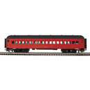 PREORDER Atlas 2001197 O 60' Heavyweight Coach - 2-Rail - Ready to Run - Trainman(R) -- Boston & Maine (maroon, black)