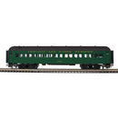 PREORDER Atlas 2001198 O 60' Heavyweight Coach - 2-Rail - Ready to Run - Trainman(R) -- Chicago & North Western (Pullman Green, black)