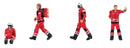 Faller Gmbh 151709 HO Air Rescue Crew -- pkg(4)