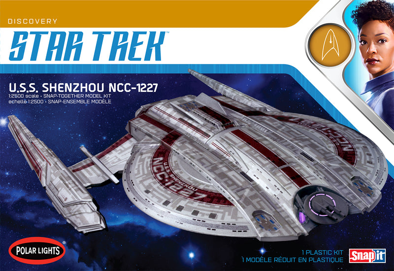 Polar Lights 1/2500 967 Star Trek: Discorvery, USS Shenzhou (Snap Kit)