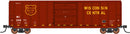 PREORDER Intermountain HO 47527-02 PS 5277 50' Box Car, Wisconsin Central