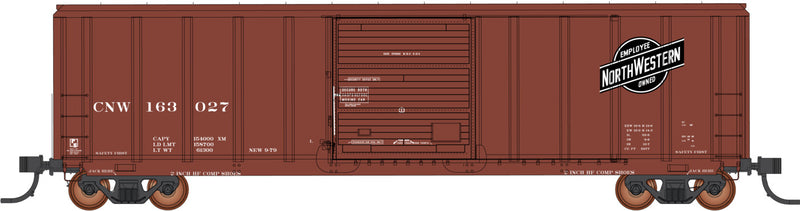 PREORDER Intermountain HO 47528-05 PS 5277 50' Box Car, Chicago & North Western