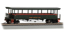 Bachmann Trains HO 17401 Open-Sided Excursion Car with Seats, Ready-to-Run, Silver Series, East Broad Top