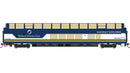 Bachmann Trains HO 13350 Colorado Railcar 85' Full-Length Dome Lighted, Silver Series(R, McKinley Explorer