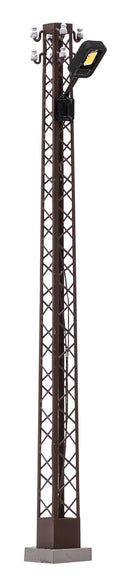 PREORDER Busch HO 4183 Lamp with Rusty Mast Wht Ovl