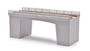 PREORDER Busch N 8151 Concrete Railroad Overpass Kit, 5-5/16 x 1-7/8 x 2-3/8" 13.5 x 4.8 x 6cm