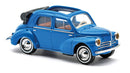 PREORDER Busch HO 46571 1958 Renault 4 CV Convertible, Assembled, Blue