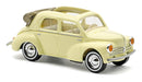 PREORDER Busch HO 46576 1958 Renault 4 CV Convertible, Assembled, Yellow