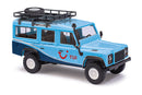 PREORDER Busch HO 50334 Land Rover with Lug Rack Blu
