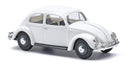 PREORDER Busch HO 52956 1955 Volkswagen Beetle with Oval Rear Window, Assembled, White