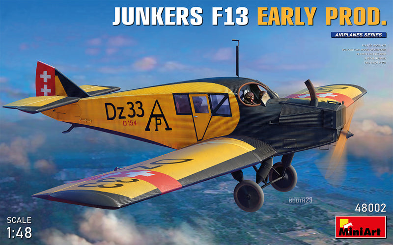 MiniArt 48002 Junkers F13 Early Production 1:48
