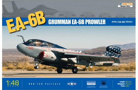 Kinetic Model Kits 48022 1/48 EA-6B with new wing