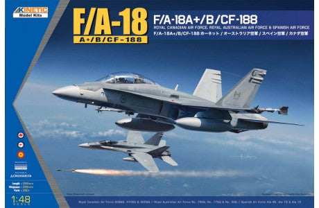 Kinetic Model Kits 48030  1/48 F/A-18 A/B