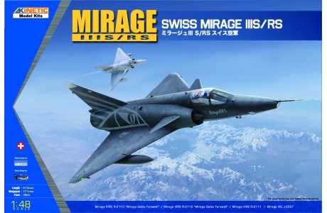 Kinetic Model Kits 48058 1/48 MIRAGE IIIS/RS