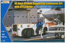 Kinetic Model Kits 48115 US Navy Ground Supporting Equipment Set with STT Tractor 1/48