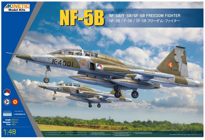 Kinetic Model Kits 48117 NF-5B/F-5B/SF-5B Freedom Fighter 1/48