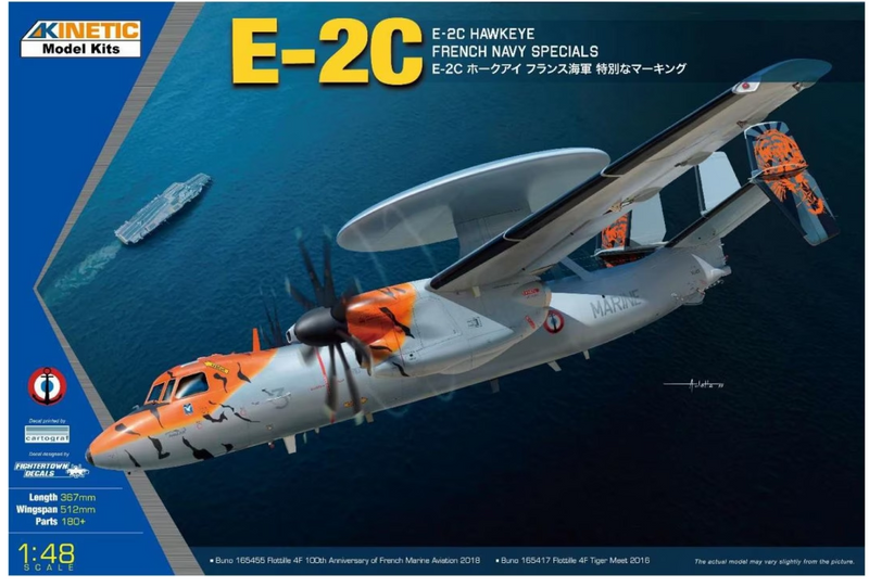 Kinetic Model Kits 48122 E-2C Hawkeye French Navy Specials 1/48