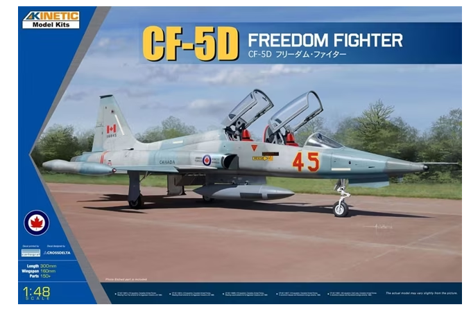 Kinetic Model Kits 48123 CF-5D Freedom Fighter 1/48