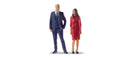 PREORDER Preiser HO 28285 Prnce Will & Princes Kate