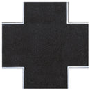 PREORDER Vollmer HO 48292 Stone Art Asphalt Street with Groove for Magnetic Tape, X Crossing 15 x 15cm