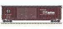 Atlas HO 20006591 Postwar 50' Double-Door Boxcar, Master, Santa Fe 8734 (Boxcar Red, black, white, El Capitan)
