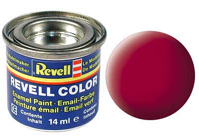 Revell-Monogram 32136 CARMINE RED MAT ENAM (6)