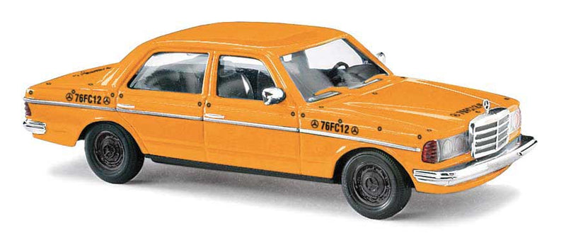 Busch Gmbh & Co Kg 46873 1977 Mercedes Benz W123 Sedan - Assembled -- Orange (weathered), HO Scale