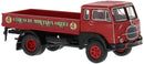 PREORDER Brekina HO 58617 1962 Fiat 642 Low-Side Delivery Truck, Assembled, Circo Orfei (red, yellow, black, Italian Lettering)