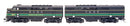 PREORDER Intermountain HO 49223S EMD FT A-B Set with LokSound & DCC, Reading (black, green)
