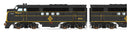 PREORDER Intermountain N 69034S EMD FT A-B Set with LokSound & DCC, Erie Lackawanna (black, yellow)