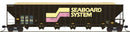 Trainworx N 2702410 Greenville 7000-Cubic Foot Wood Chip Hopper, Seaboard System CSXT
