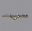 Alexander Scale Models HO A-3205 Railroad Telephone Pole Crossarms, Unpainted Metal Castings (4)