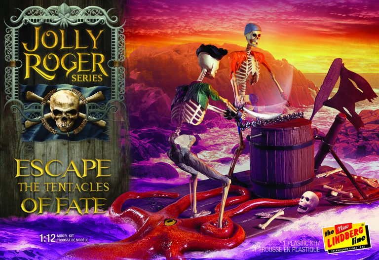 Lindberg 615 Jolly Roger Escape Tentacles of Fate 1:12
