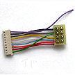 Train Control Systems 1359 DCC Decoder Harness -- T-1" NMRA 8-Pin Plug, 1" 2.54cm Wires T Series Harness, All Scale