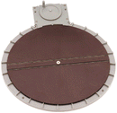 Atlas HO 305 21-Stall Turntable, 9" 22.8cm Diameter