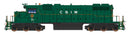 PREORDER Intermountain N 693303S EMD SD38-2 with LokSound & DCC, Chicago & Illinois Midland (green)