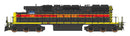 PREORDER Intermountain N 693310S EMD SD38-2 with LokSound & DCC, Iowa Interstate (black, red, yellow)
