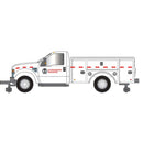 PREORDER Atlas HO 30000167 2008 Ford F-350 Hi-Rail Pickup Truck, Assembled, Canadian Pacific (white, red)
