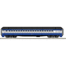 PREORDER Atlas HO 20008054 Modernized Heavyweight Coach, Richmond, Fredricksburg & Potomac 502 (blue, gray)