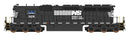 PREORDER Intermountain HO 49388S EMD SD40-2 High Hood with LokSound & DCC, Norfolk Southern (black, white)