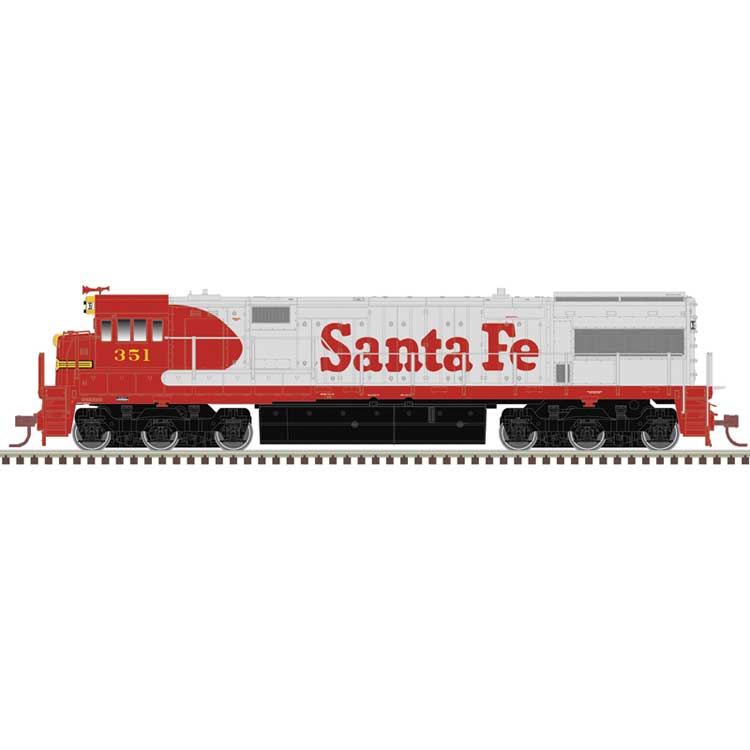 PREORDER Atlas HO 10004621 GE U28CG, Master Gold Locomotive Santa Fe