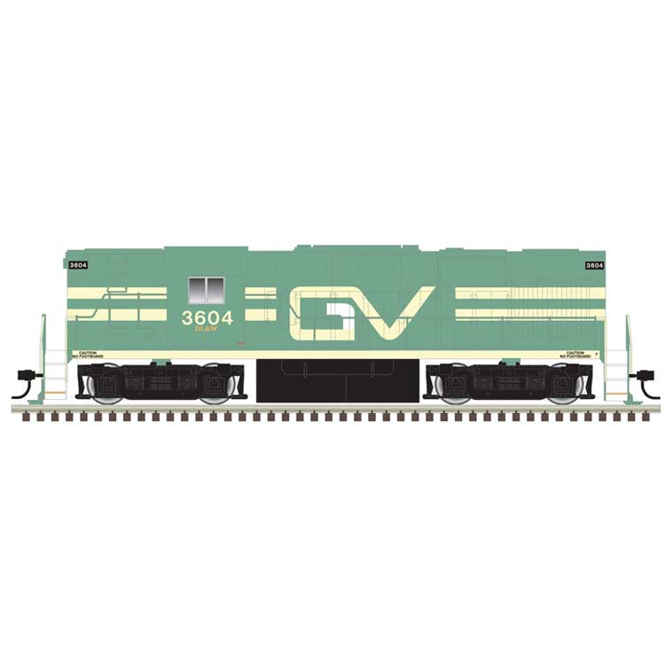 PREORDER Atlas N 40005871 Alco RS11, Classic Silver Locomotive Genessee Valley